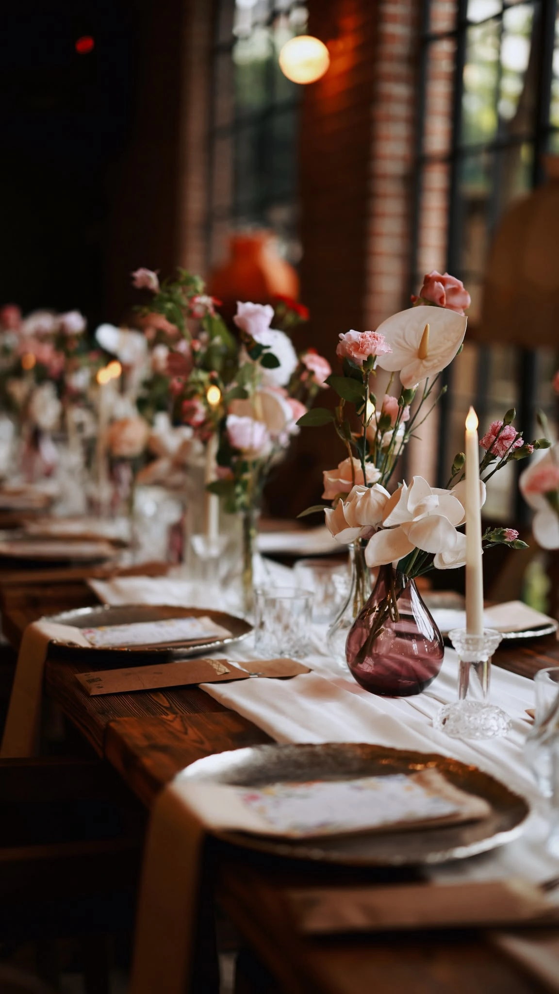 Brick & Blush nişan dekorasyonu, arşiv karesi 8