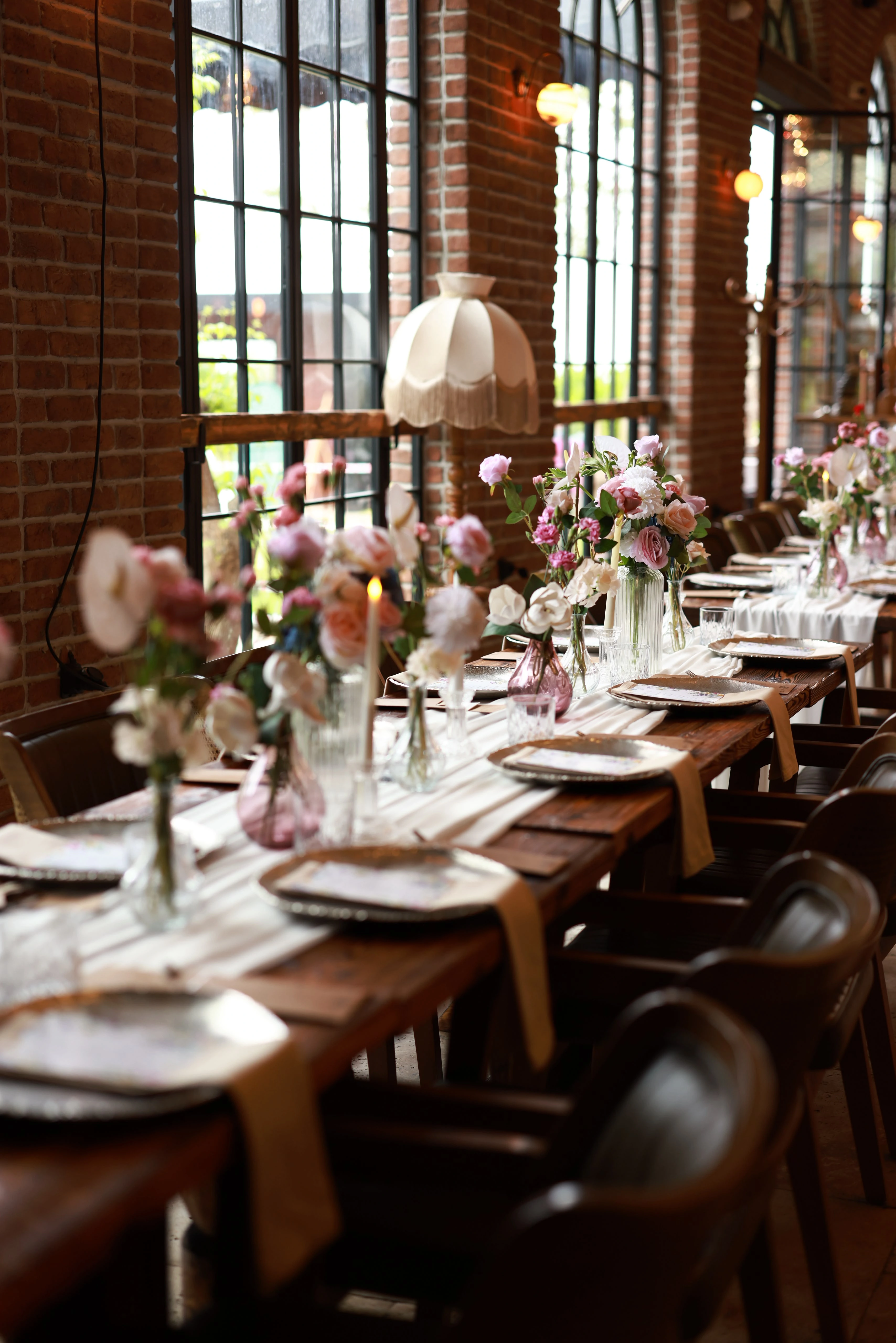 Brick & Blush nişan dekorasyonu, arşiv karesi 32